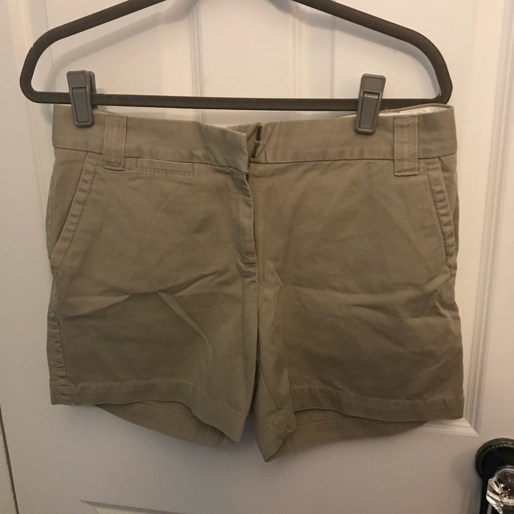 NWT J Crew chino shorts size 8